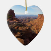 Grand Uitzicht Point in het Nationaal Park Canyonl Keramisch Ornament (Rechts)