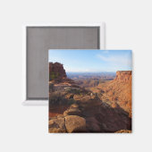 Grand Uitzicht Point in het Nationaal Park Canyonl Magneet (Voorkant / Achterkant)
