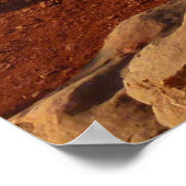 Grand Uitzicht Point in het Nationaal Park Canyonl Poster (Hoek)