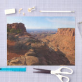 Grand Uitzicht Point in het Nationaal Park Canyonl Tissuepapier (Craft)