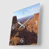 Grand Uitzicht Point in het Nationaal Park Canyonl Vierkante Klok (Hoek)