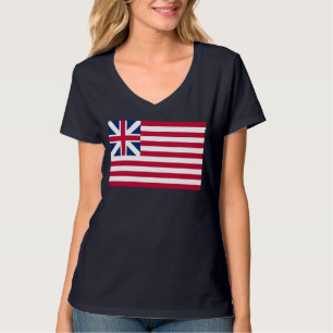 Grand Union, 1e vlag van de koloniën in de VS T-shirt