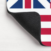 Grand Union, 1e vlag van de VS koloniën Muismat (Hoek)