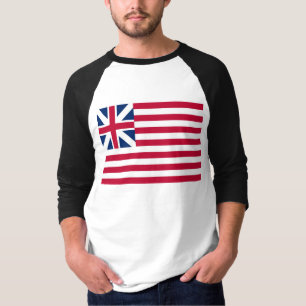 Grand Union, 1e vlag van de VS-kolonies T-shirt