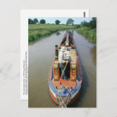 Grand Union Canal England Briefkaart (Voorkant / Achterkant)