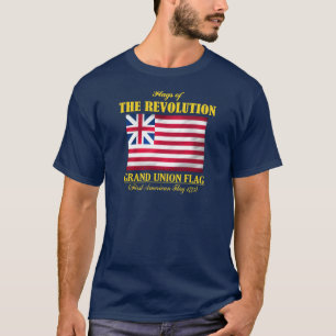 Grand Union Flag (eerste Amerikaanse vlag) T-shirt