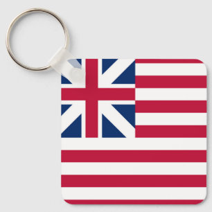 Grand Union USA eerste vlag Amerika symbool patrio Sleutelhanger