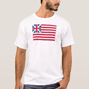 Grand Union USA eerste vlag Amerika symbool patrio T-shirt