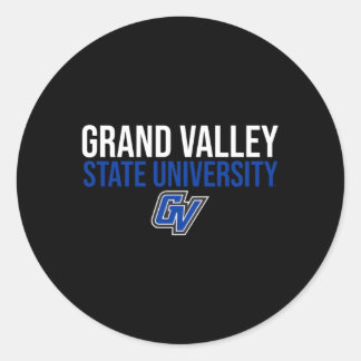 Grand Valley GVSU Lakers gestapeld Ronde Sticker