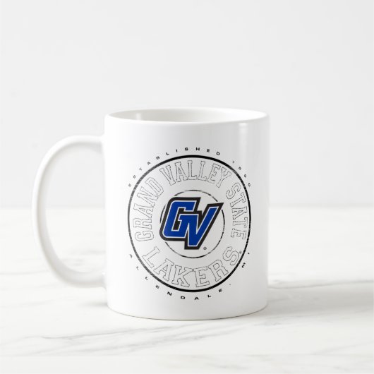 Grand Valley State Lakers Showtime Blauw Koffiemok (Links)