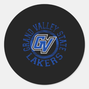 Grand Valley State Lakers Showtime Ronde Sticker