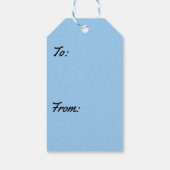 Grand View Point in Canyonlands National Park Cadeaulabel (Achterkant)
