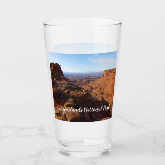 Grand View Point in Canyonlands National Park Glas (Voorkant)
