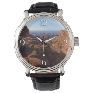 Grand View Point in Canyonlands National Park Horloge
