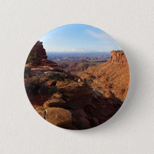 Grand View Point in Canyonlands National Park Ronde Button 5,7 Cm
