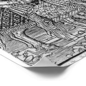 Grand Voyage de Hierusalem" Poster (Hoek)