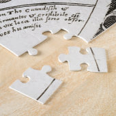 Grand Voyages Old Antiek General Map World Legpuzzel (Zijkant)