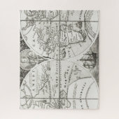 Grand Voyages Old Antiek General Map World Legpuzzel (Verticaal)