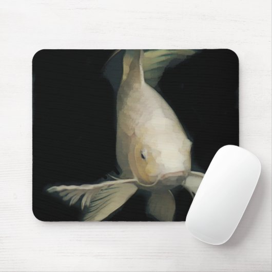 Grand White Koi Muismat (Met muis)