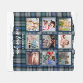 GRANDA FOTOGESCHENKEN - Fotocollage TARTAN Fleece (Voorkant (Horizontaal))
