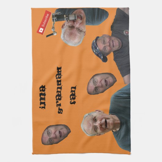 Grandad101 Towel Theedoek (Verticaal)