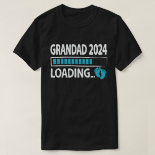 Grandad 2024 laden nieuwe opa opa te zijn t-shirt