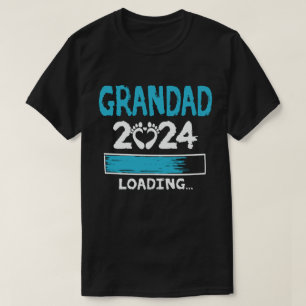 Grandad 2024 laden nieuwe opa opa te zijn t-shirt