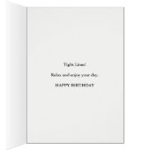 Grandad Birthday Zee Vist (Binnen (Rechts))