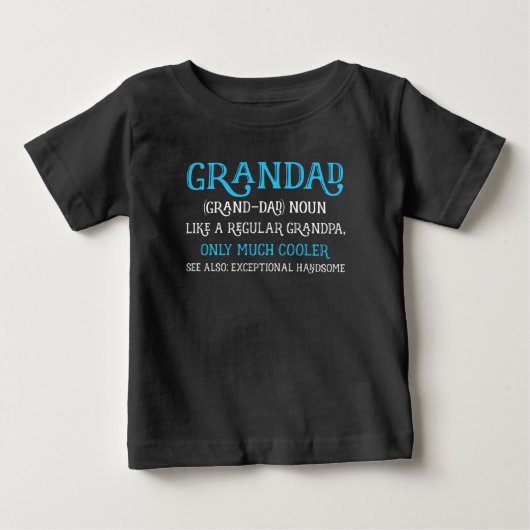 Grandad Definition Shirt - Funny Vaderdag Gift (Voorkant)