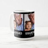 Grandad Established Bold Black 3 Photo Koffiemok (Voorkant links)
