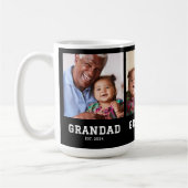 Grandad Established Bold Black 3 Photo Koffiemok (Links)