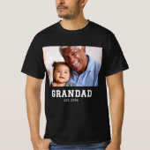 Grandad Established Bold Photo T-shirt (Voorkant)