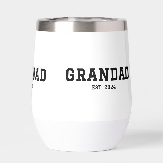 Grandad Established New Grandad Gift (Achterkant)