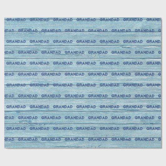 GRANDAD Inpakpapier Driftwood Beach. (Vlak)