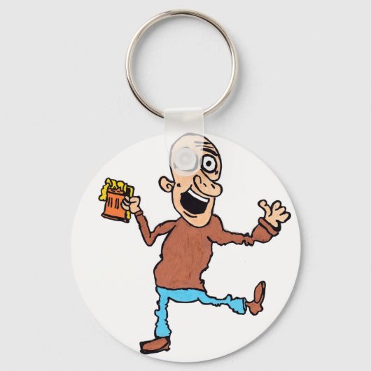 Grandad Keyring Sleutelhanger (Voorkant)