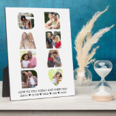 GRANDAD Letter Cutout 8 Photo Collage Personated Fotoplaat (Zijkant)