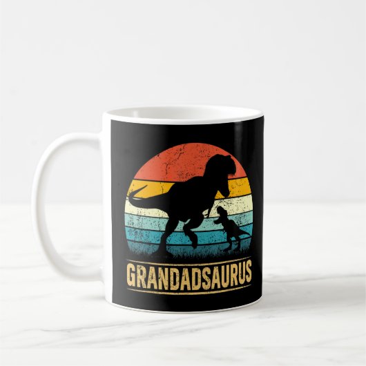 Grandad Saurus T Rex Dinosaur Grandadsaurus Father Koffiemok (Links)
