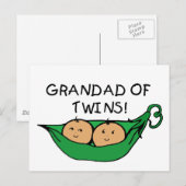 Grandad Twin Pod Briefkaart (Voorkant / Achterkant)