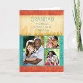 Grandad Vaderdag Kaart van uw foto hier (Voorkant)