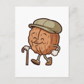 Grandad Walnut Briefkaart (Voorkant)