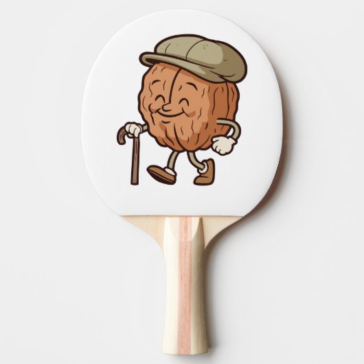 Grandad Walnut Tafeltennisbatje (Voorkant)