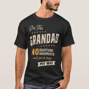 Grandad Way Funny Grandpa Vaderdag T-shirt