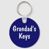 Grandad's Keys Sleutelhanger (Voorkant)