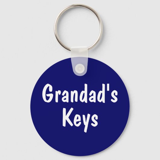 Grandad's Keys Sleutelhanger (Voorkant)