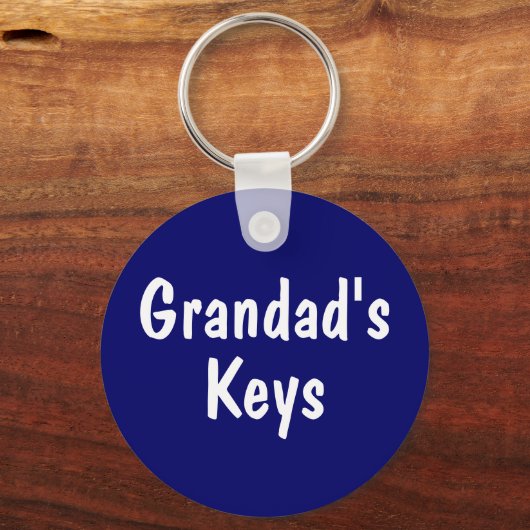 Grandad's Keys Sleutelhanger (Voorkant)