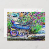 GRANDAD'S WHEELBARROW BRIEFKAART (Voorkant / Achterkant)