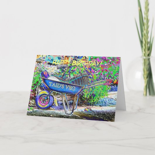 GRANDAD'S WHEELBARROW KAART (Voorkant)