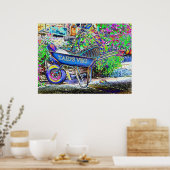 GRANDAD'S WHEELBARROW POSTER (Keuken)