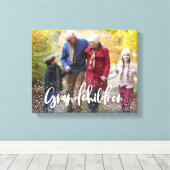 GRANDCHILDREN CANVAS AFDRUK (Insitu (Houten vloer))