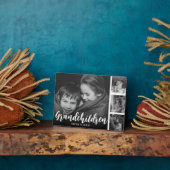 Grandchildren Customized Photo Collage Plaque Fotoplaat (Zijkant)